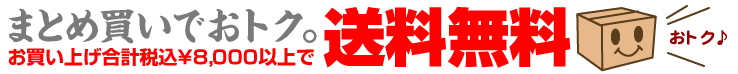 8000円以上で送料無料